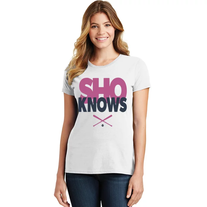 Sho Knows Los Angeles Angels Women's T-Shirt