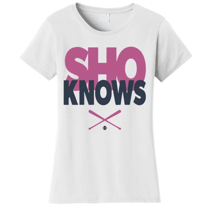 Sho Knows Los Angeles Angels Women's T-Shirt