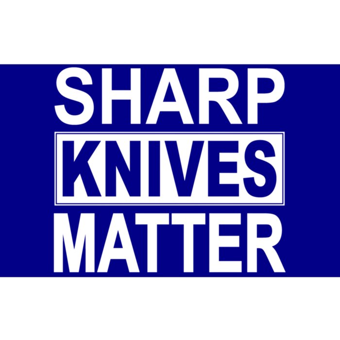 Sharp Knives Matter Cute Gift Bumper Sticker