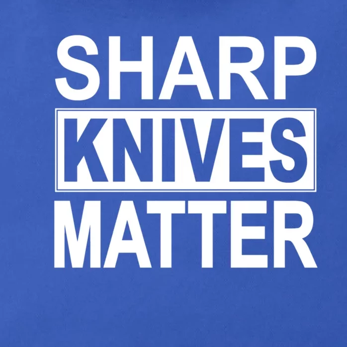 Sharp Knives Matter Cute Gift Zip Tote Bag