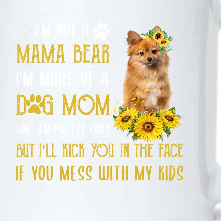 Sunflower Keeshond Mom Mothers Day Dog Mom Cool Gift Black Color Changing Mug