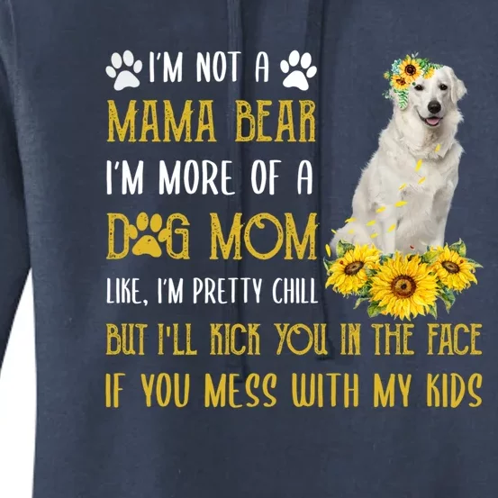 Sunflower Kuvasz Mom Mothers Day Dog Mom Gift Women's Pullover Hoodie