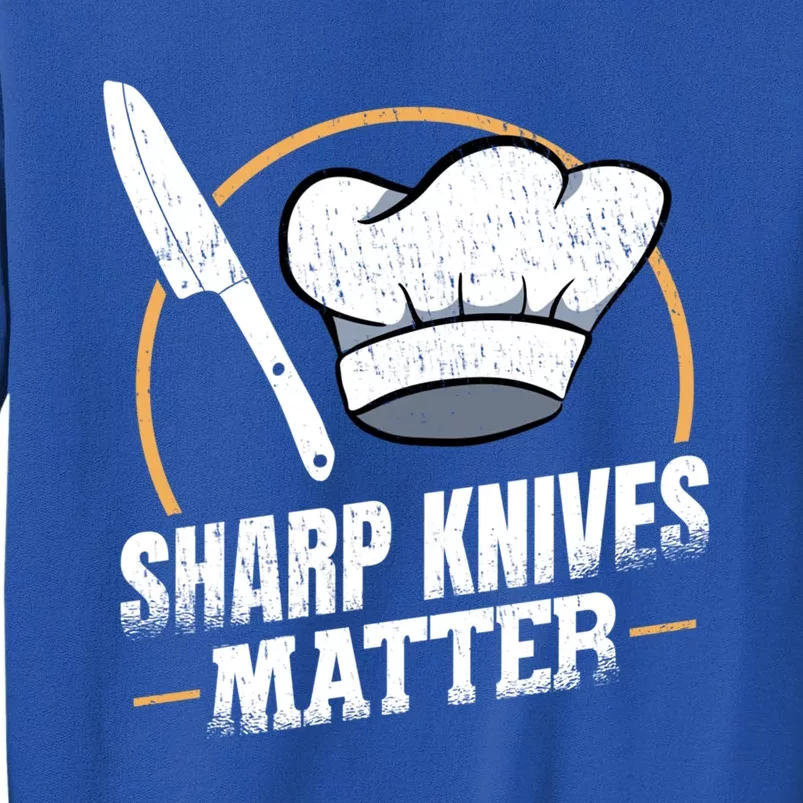 Sharp Knives Matter Sous Chef Gift Sweatshirt