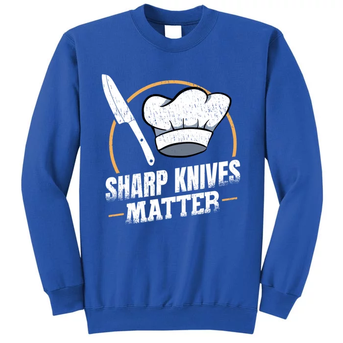 Sharp Knives Matter Sous Chef Gift Sweatshirt