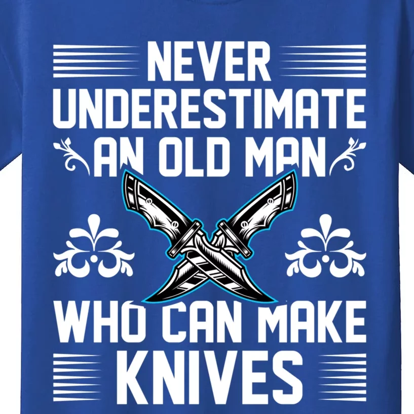 Sharp Knives Matter Funny Blacksmithing Blacksmith Great Gift Kids T-Shirt