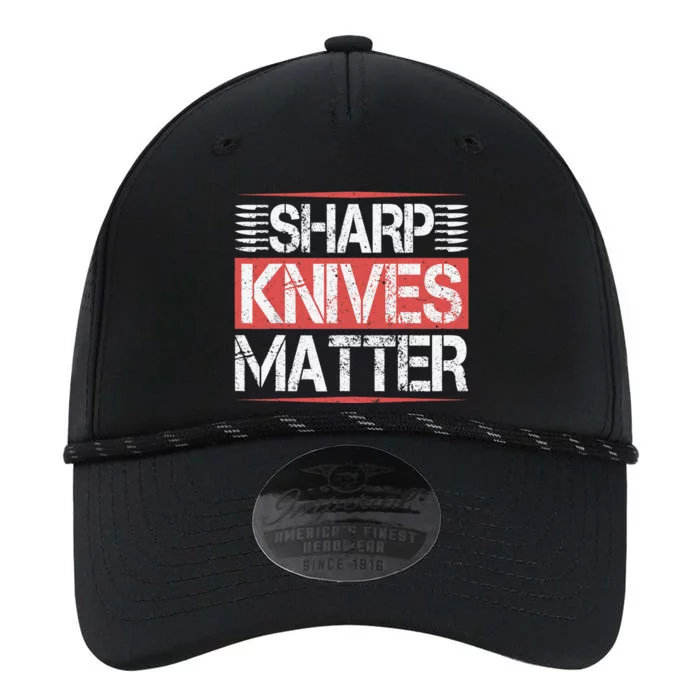 Sharp Knives Matter Funny Culinary Chef Cooking Gifts Humor Performance The Dyno Cap