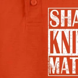 Sharp Knives Matter Outdoor Enthusiast Tee Gift Dry Zone Grid Performance Polo