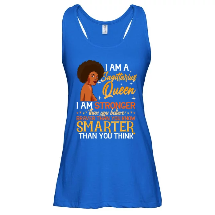 Sagittarius Knows More Than She Says Birthday Gift Ladies Essential Flowy Tank