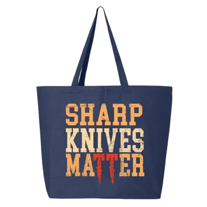 Sharp Knives Matter Gift 25L Jumbo Tote