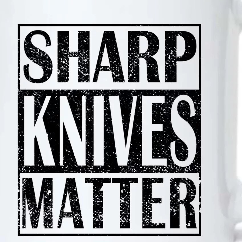 Sharp Knives Matter Outdoor Enthusiast Tee Meaningful Gift Black Color Changing Mug