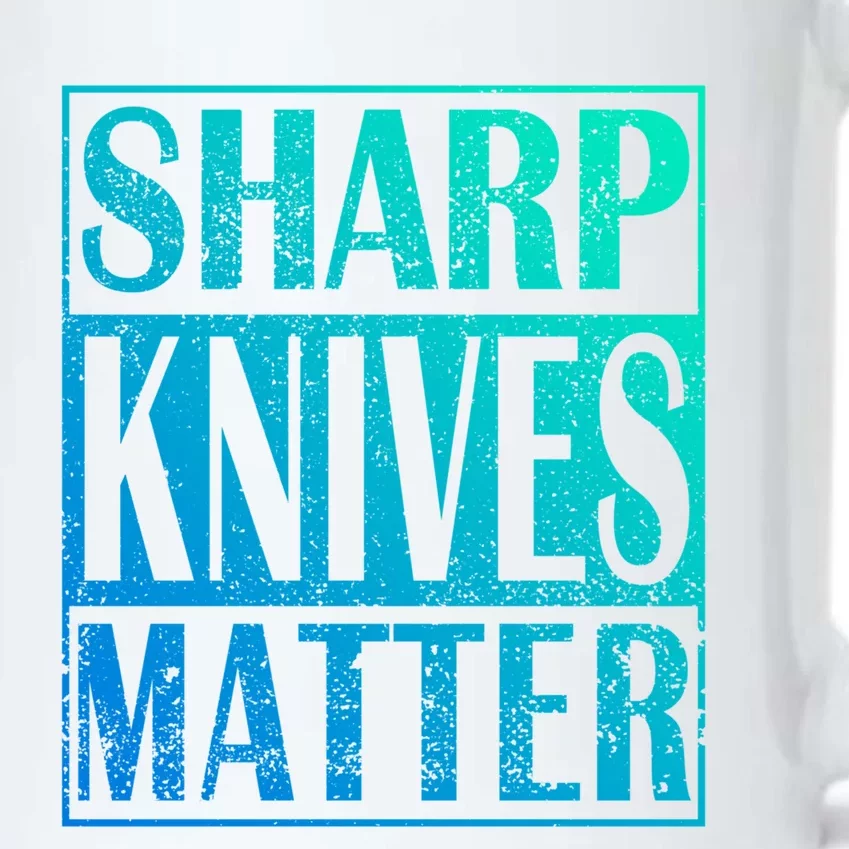 Sharp Knives Matter Outdoor Enthusiast Tee Meaningful Gift Black Color Changing Mug