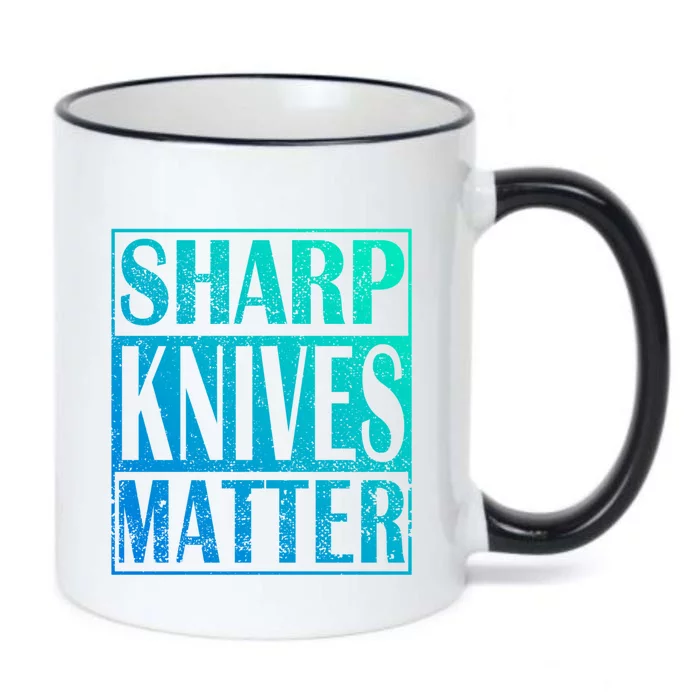 Sharp Knives Matter Outdoor Enthusiast Tee Meaningful Gift Black Color Changing Mug