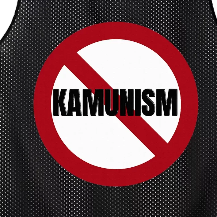 Stop Kamunism No Communism 2024 Us Election Supporters Funny Mesh Reversible Basketball Jersey Tank