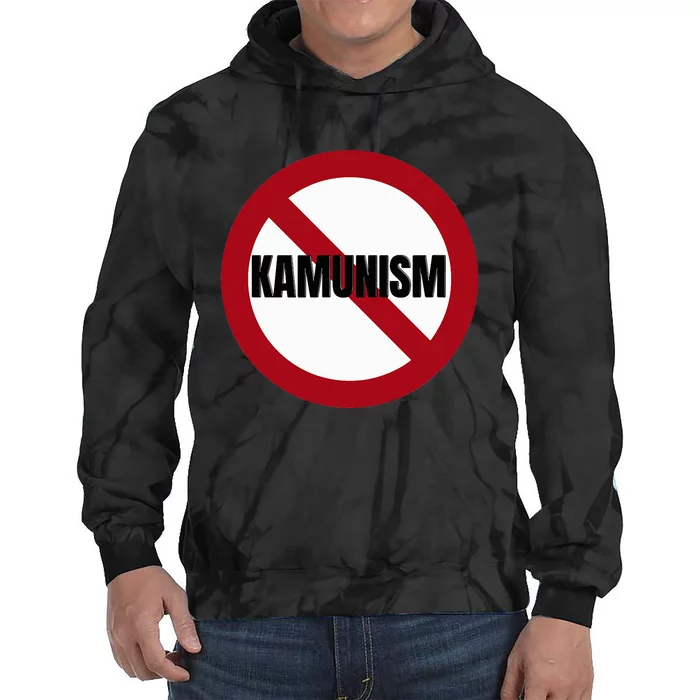 Stop Kamunism No Communism 2024 Us Election Supporters Funny Tie Dye Hoodie