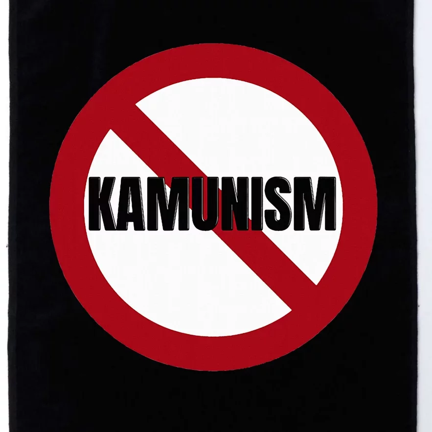 Stop Kamunism No Communism 2024 Us Election Supporters Funny Platinum Collection Golf Towel