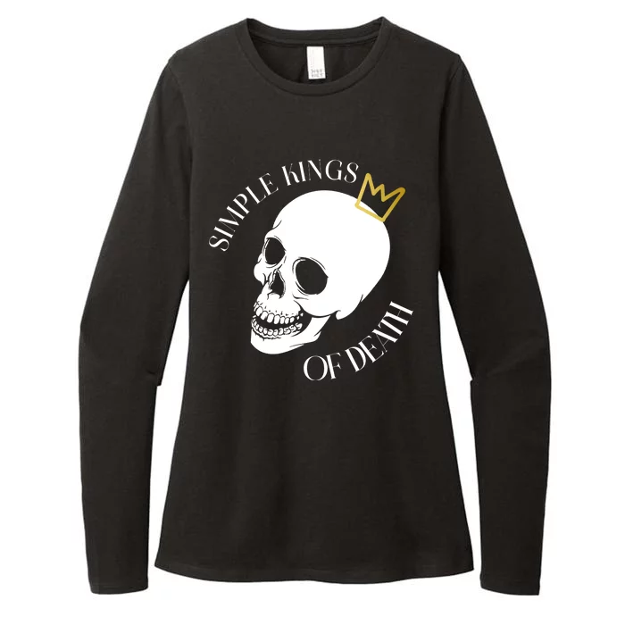 Simple Kings Of Death Womens CVC Long Sleeve Shirt