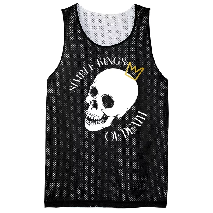 Simple Kings Of Death Mesh Reversible Basketball Jersey Tank