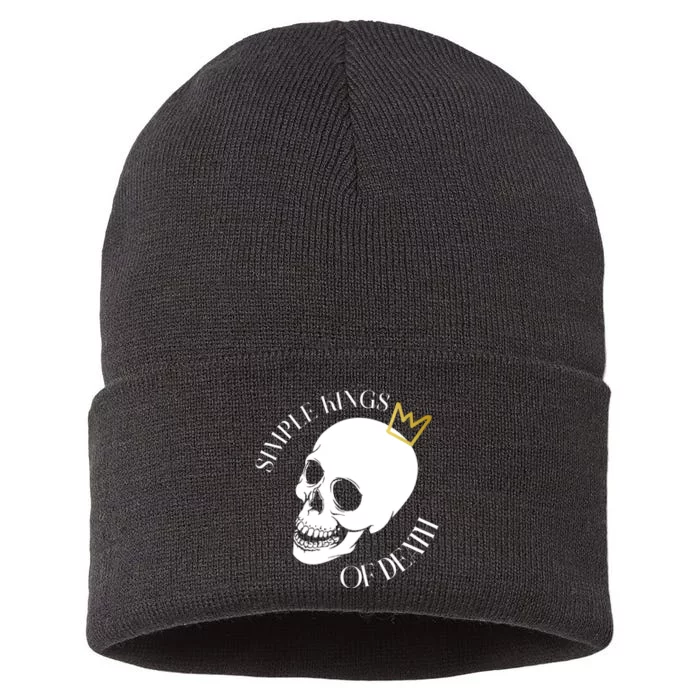 Simple Kings Of Death Sustainable Knit Beanie