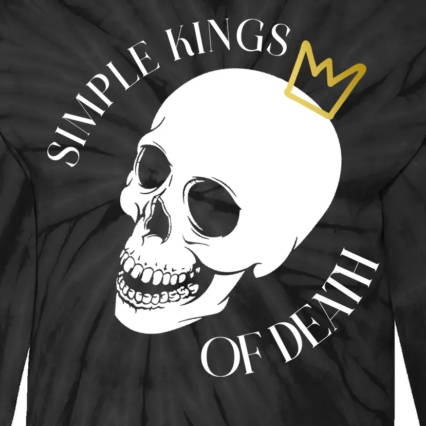 Simple Kings Of Death Tie-Dye Long Sleeve Shirt