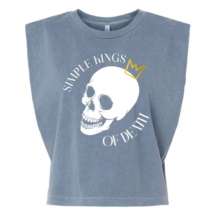 Simple Kings Of Death Garment-Dyed Women's Muscle Tee