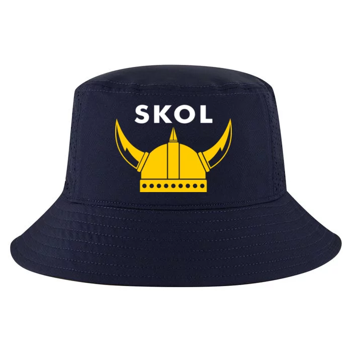 Skol Viking Helmet Minneapolis Miracle Cool Comfort Performance Bucket Hat