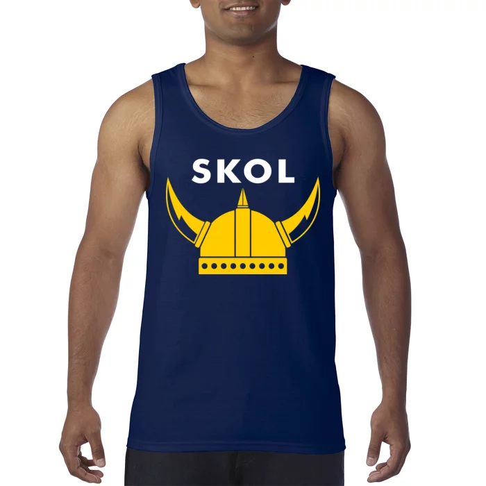 Skol Viking Helmet Minneapolis Miracle Tank Top