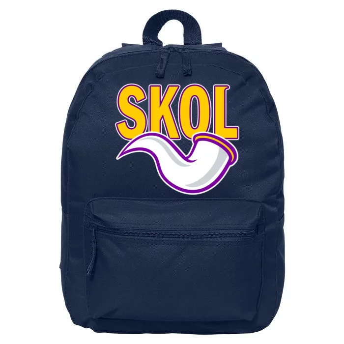 Skol Viking Horn 16 in Basic Backpack