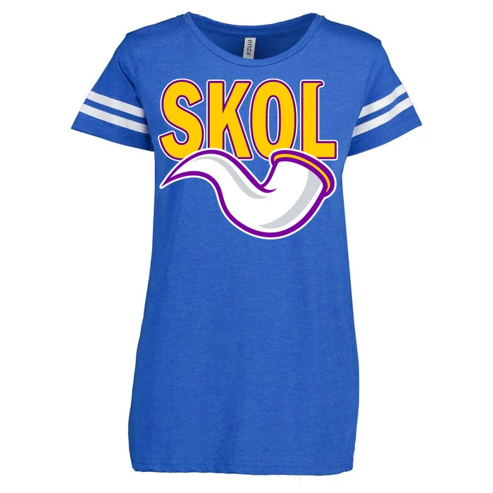 Skol Viking Horn Enza Ladies Jersey Football T-Shirt