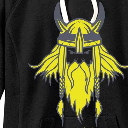 SKOL Viking Nordic Scandinavian Women's Fleece Hoodie