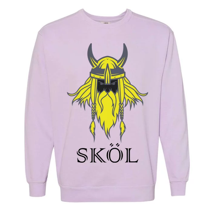 SKOL Viking Nordic Scandinavian Garment-Dyed Sweatshirt