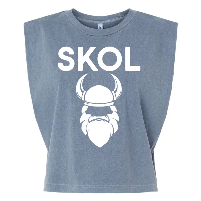 Skol Vikings Garment-Dyed Women's Muscle Tee