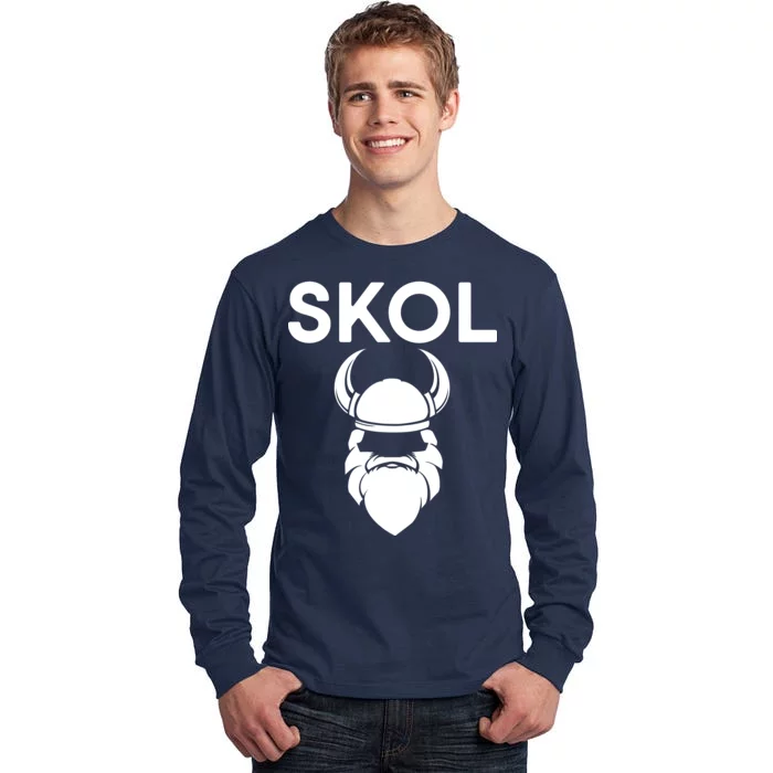 Skol Vikings Tall Long Sleeve T-Shirt