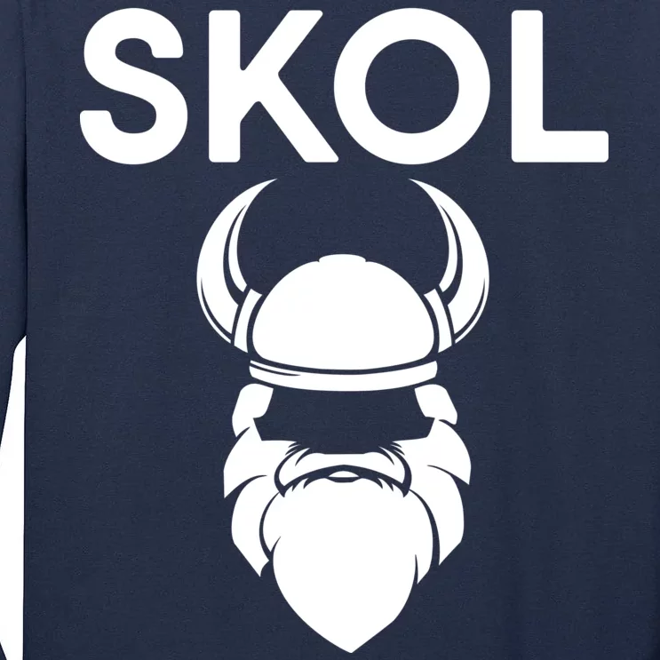 Skol Vikings Tall Long Sleeve T-Shirt