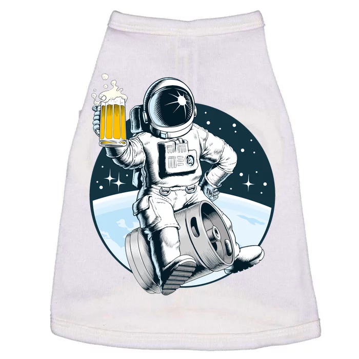 Space Kegger Party Astronaut Doggie Tank