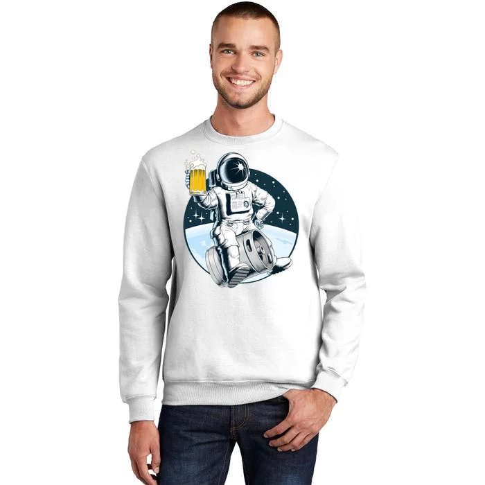 Space Kegger Party Astronaut Sweatshirt