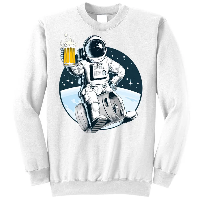 Space Kegger Party Astronaut Sweatshirt