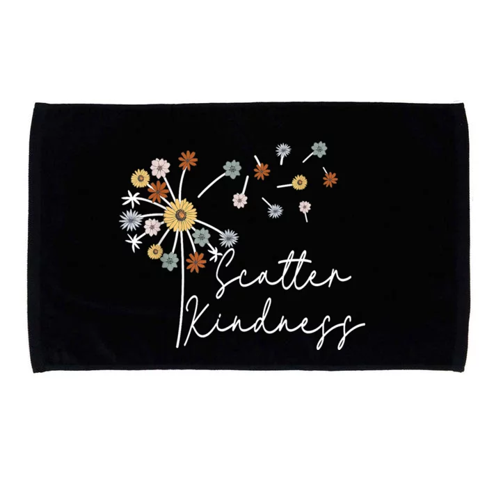 Scatter Kindness Positive Quote Microfiber Hand Towel