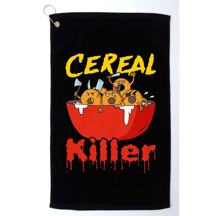 Serial Killer Parody Cereal Killer Platinum Collection Golf Towel