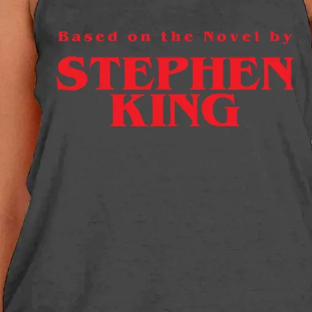 Stephen King Women's Knotted Racerback Tank