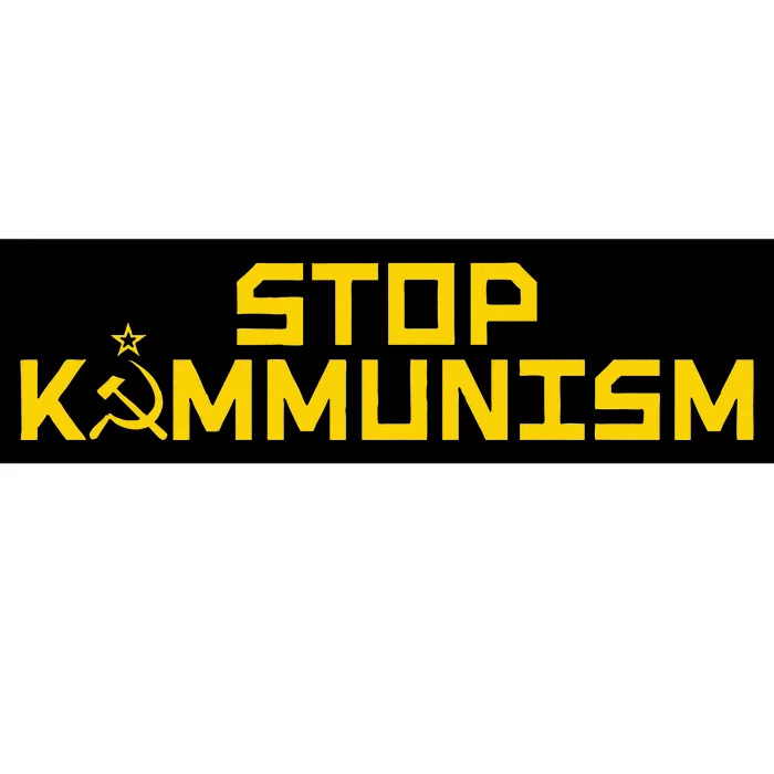 Stop Kammunism Stop Commiela Harris Vote Trump Vance 2024 Bumper Sticker