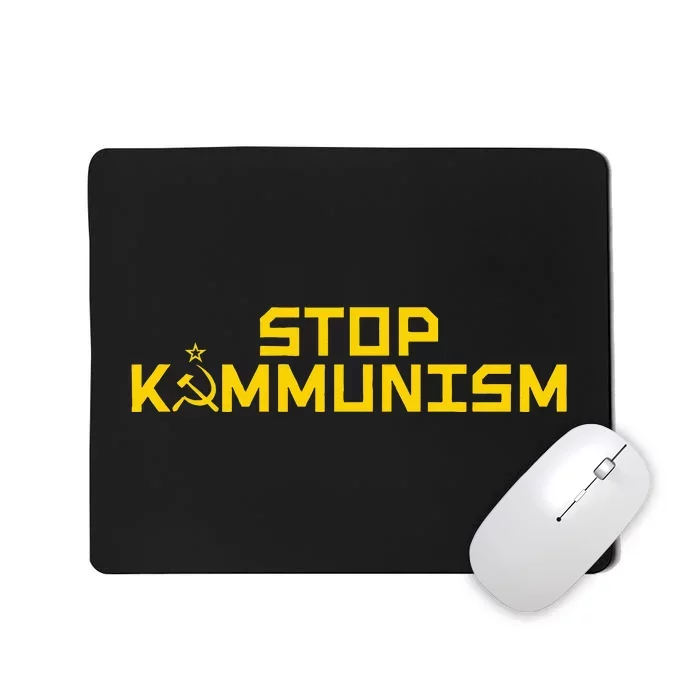 Stop Kammunism Stop Commiela Harris Vote Trump Vance 2024 Mousepad