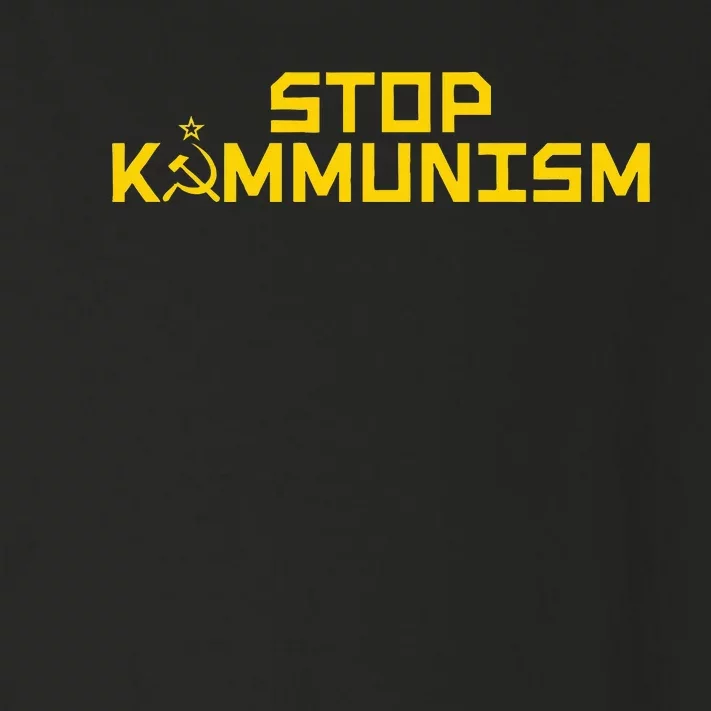 Stop Kammunism Stop Commiela Harris Vote Trump Vance 2024 Toddler Long Sleeve Shirt