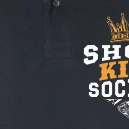 Short King Society Crown SelfConfident SelfAcceptance Softstyle Adult Sport Polo