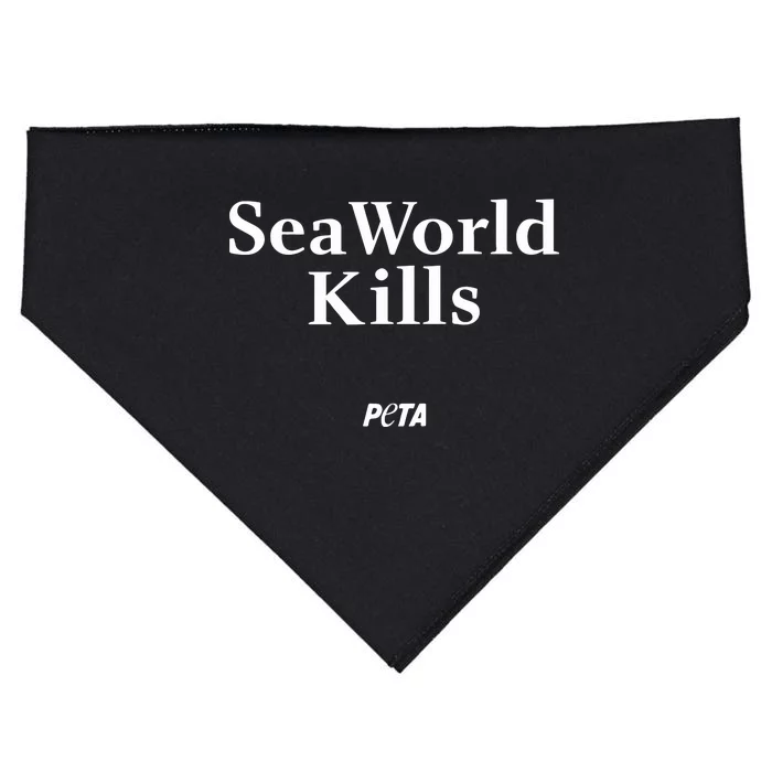 Seaworld Kills USA-Made Doggie Bandana