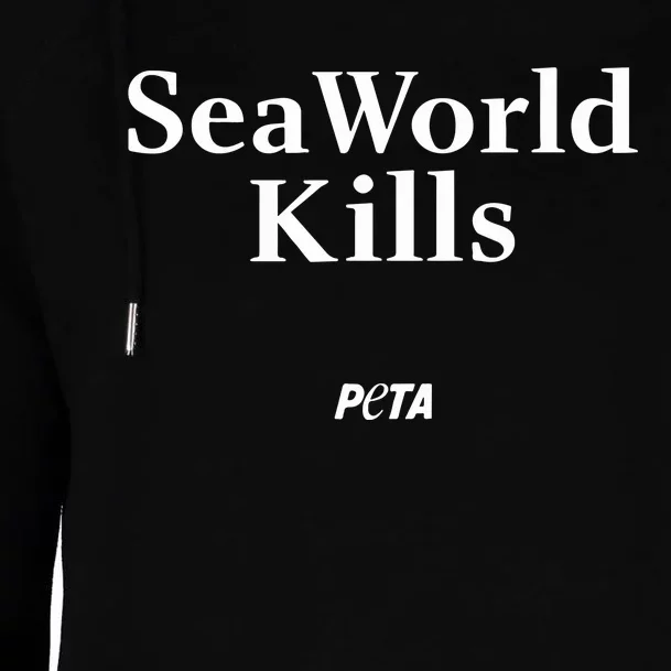 Seaworld Kills Womens Funnel Neck Pullover Hood