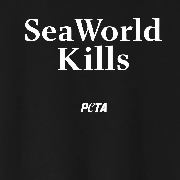 Seaworld Kills Women's Crop Top Tee