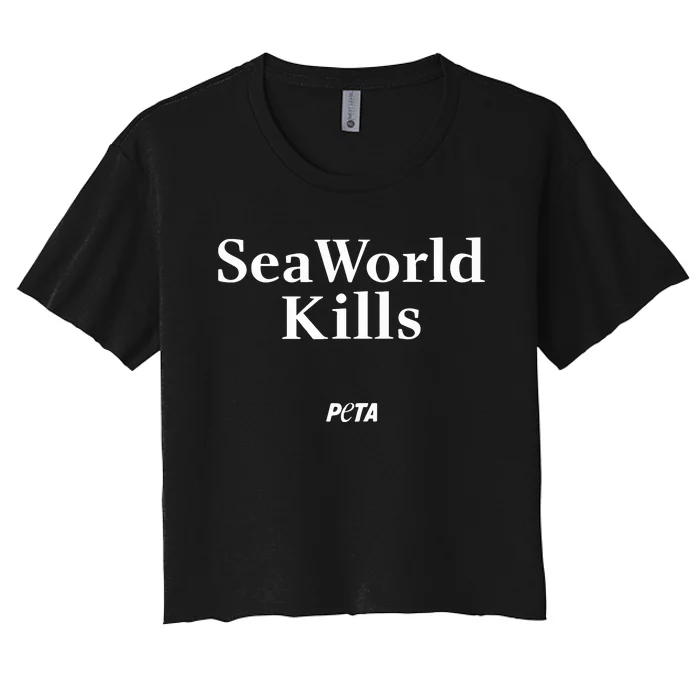 Seaworld Kills Women's Crop Top Tee