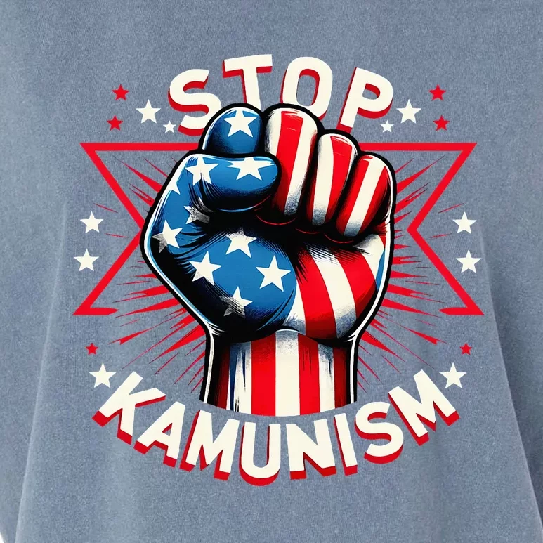 Stop Kamunism Garment-Dyed Women's Muscle Tee