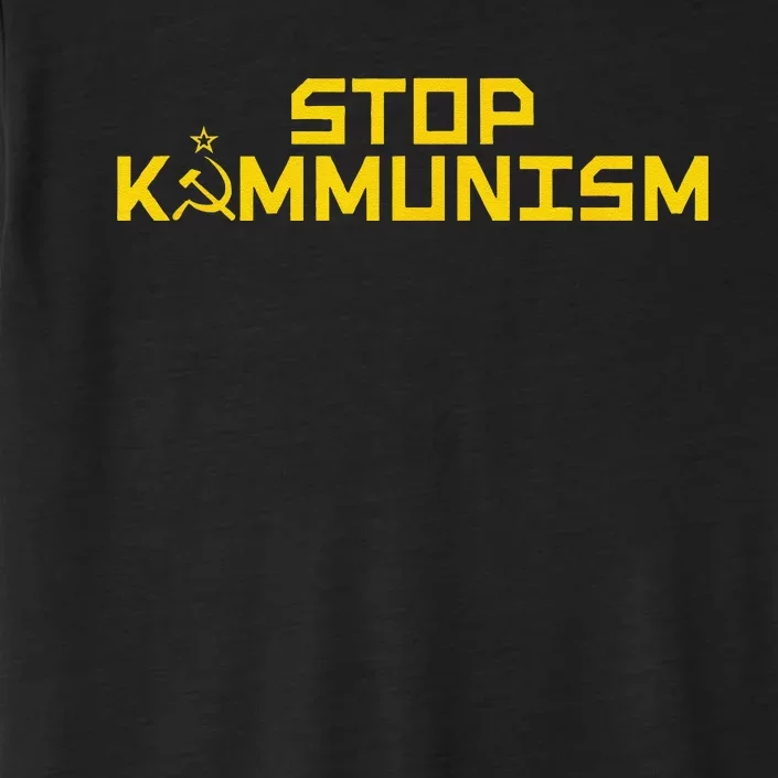 Stop Kammunism Stop Commiela Harris Vote Trump Vance 2024 ChromaSoft Performance T-Shirt