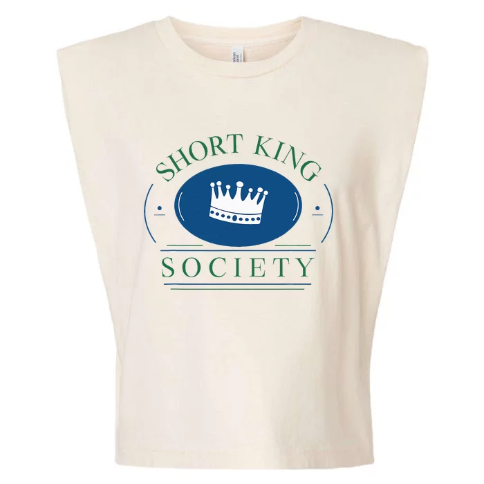 SHORT KING SOCIETY Garment-Dyed Women's Muscle Tee